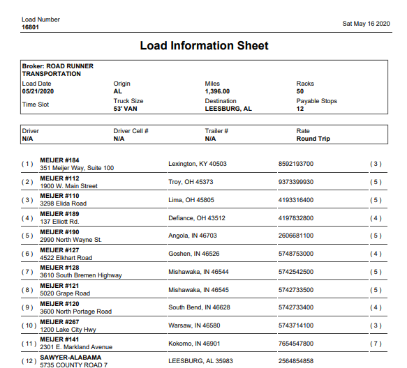 How Truck Schedules & Truck Updates Work