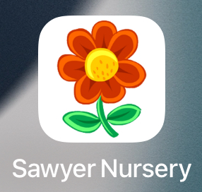 sawyer nusery app